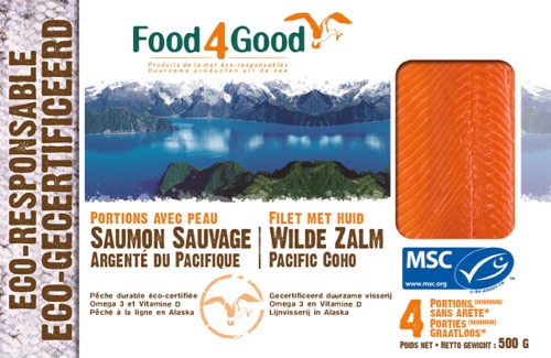Food4Good Saumon msc 500g